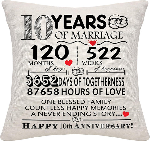 of Marriage Gift Throw Pillow